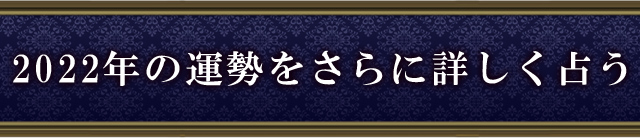 2022年の運勢をさらに詳しく占う