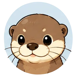 カワウソ顔