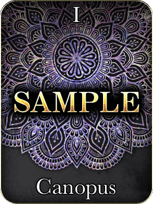 SAMPLE Canopus