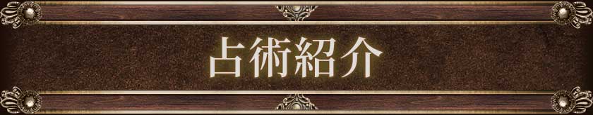 占術紹介