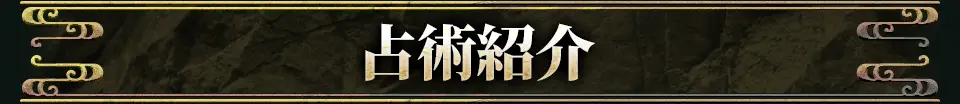 占術紹介