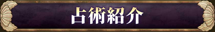 占術紹介