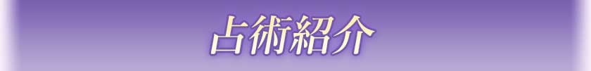 占術紹介