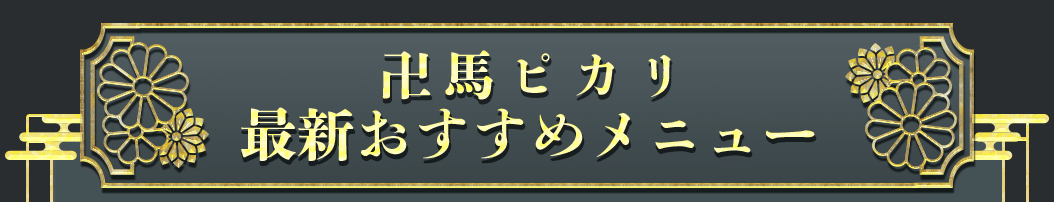 新着おすすめメニュー