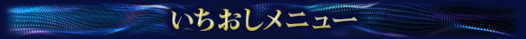 厳選おすすめメニュー