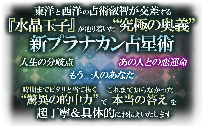 占術紹介看板画像