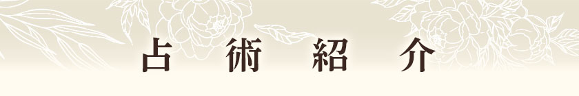 占術紹介