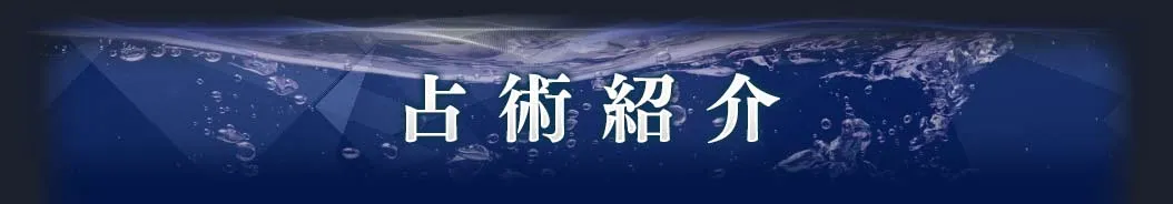 占術紹介